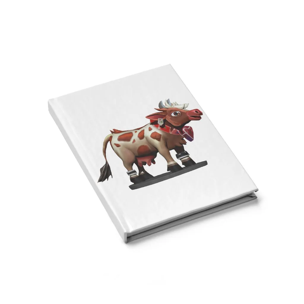 Light Brown Cow Journal - Blank
