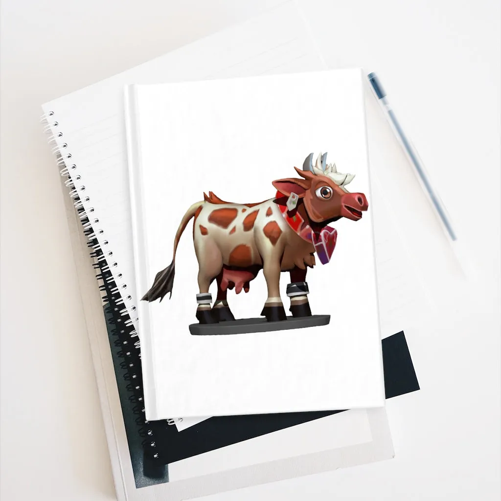 Light Brown Cow Journal - Blank
