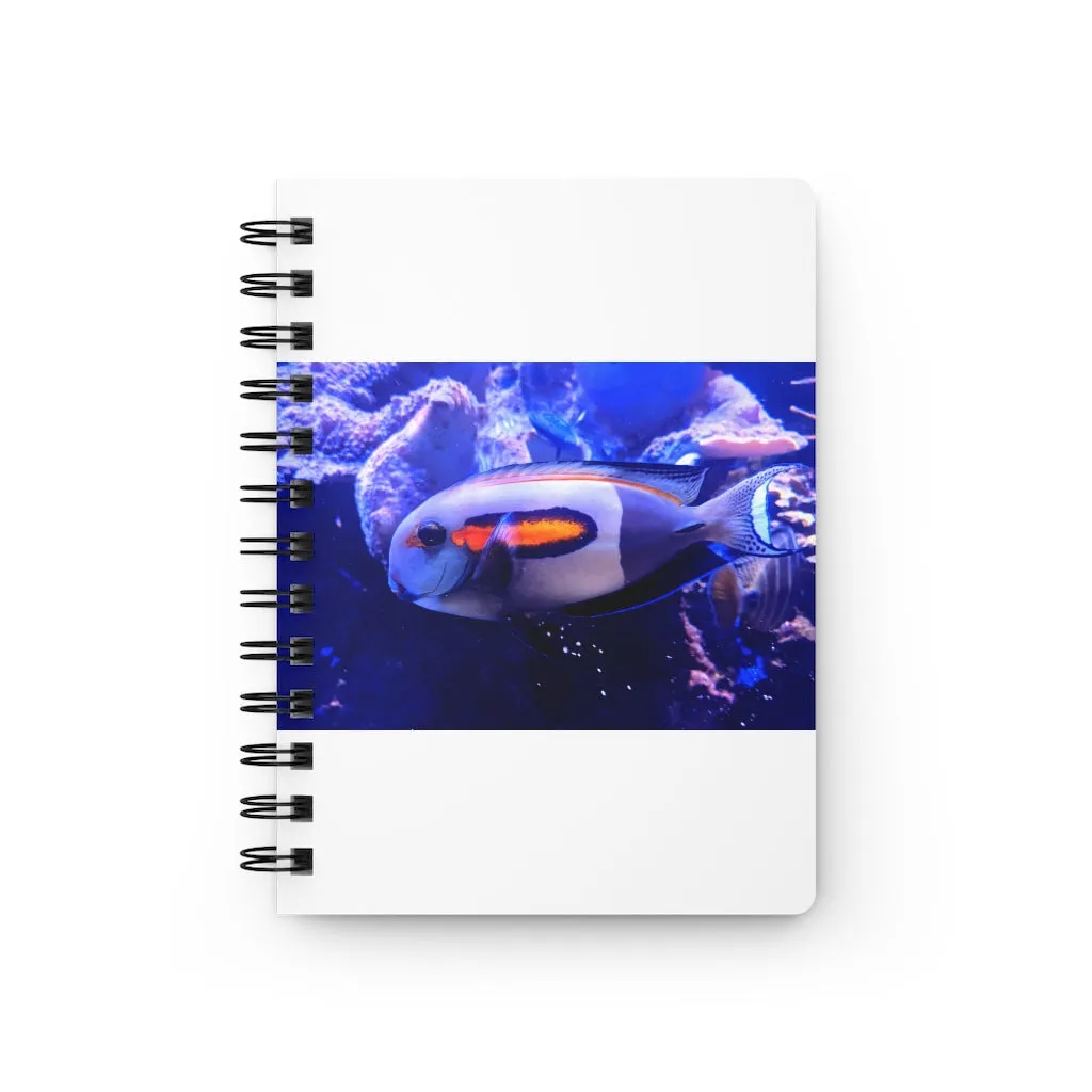 Light White Fish Spiral Bound Journal