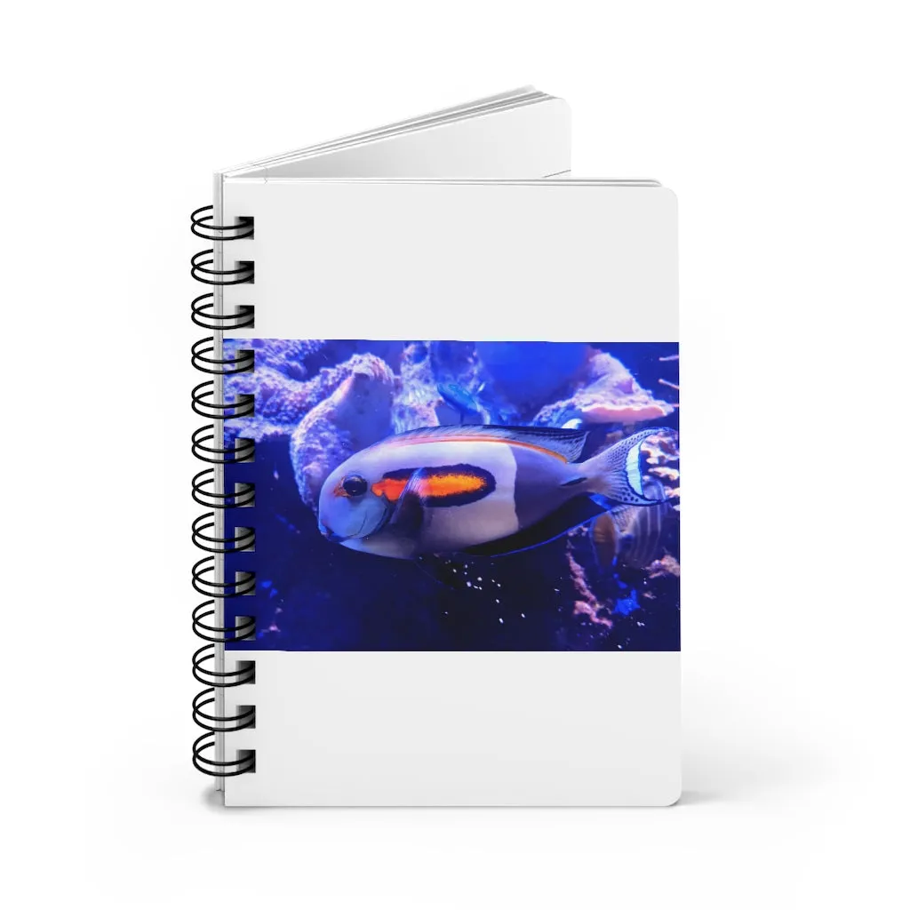 Light White Fish Spiral Bound Journal