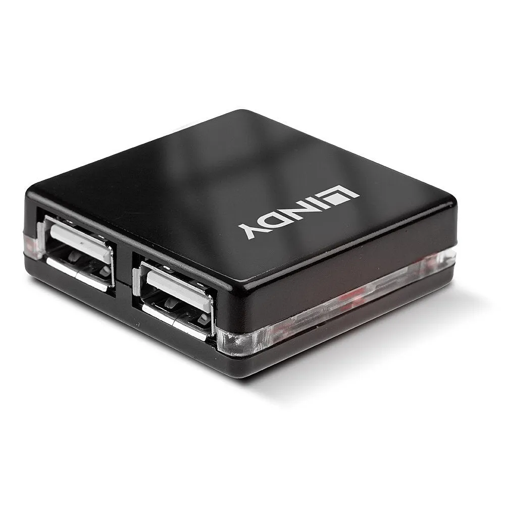 Lindy 4 Port Usb 2.0 Mini Hub - Hub - 4 Ports