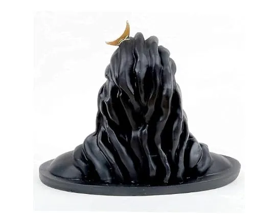 Lord Shiva 4.5 inch Adiyogi Shiva Statue for Car Dash Board, Pooja & Gift, Mahadev Murti, Idol, Lord Adiyogi Shankara for Home & Office Decor, Pack of 1