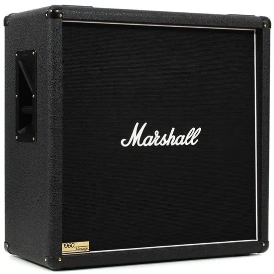 Marshall 1960BV Extension Cabinet Straight 4x12" G12 Vintage Speakers (280W)