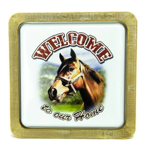 Metal Wall Art - Welcome Horses