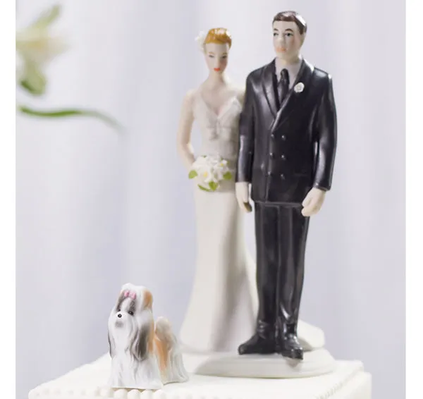 Miniature Black & Tan Dachshund Cake Topper