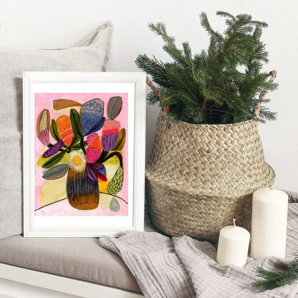 Native Bunch Modern Art Print