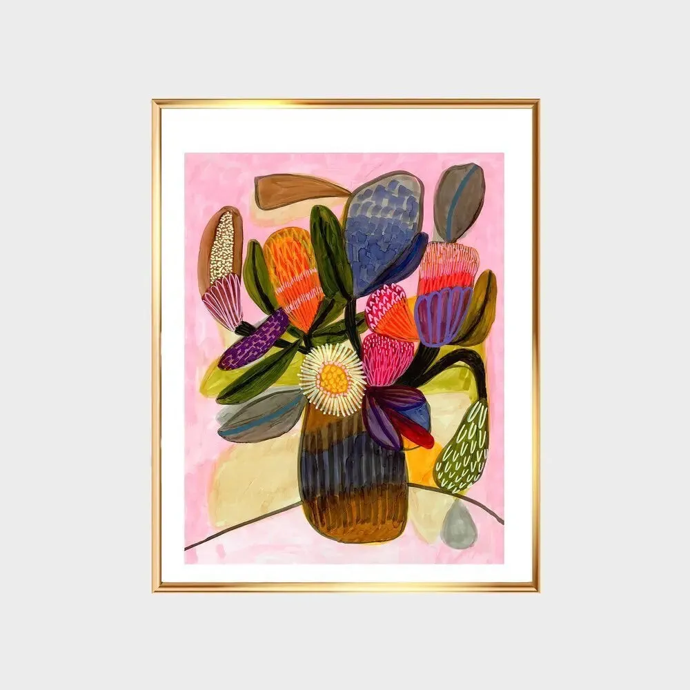 Native Bunch Modern Art Print