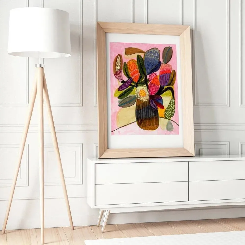 Native Bunch Modern Art Print