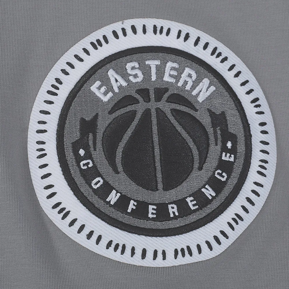 NBA BROOKLYN NETS DIY PICK STITCH MEN'S SINGLE JERSEY TEE (GRAY)