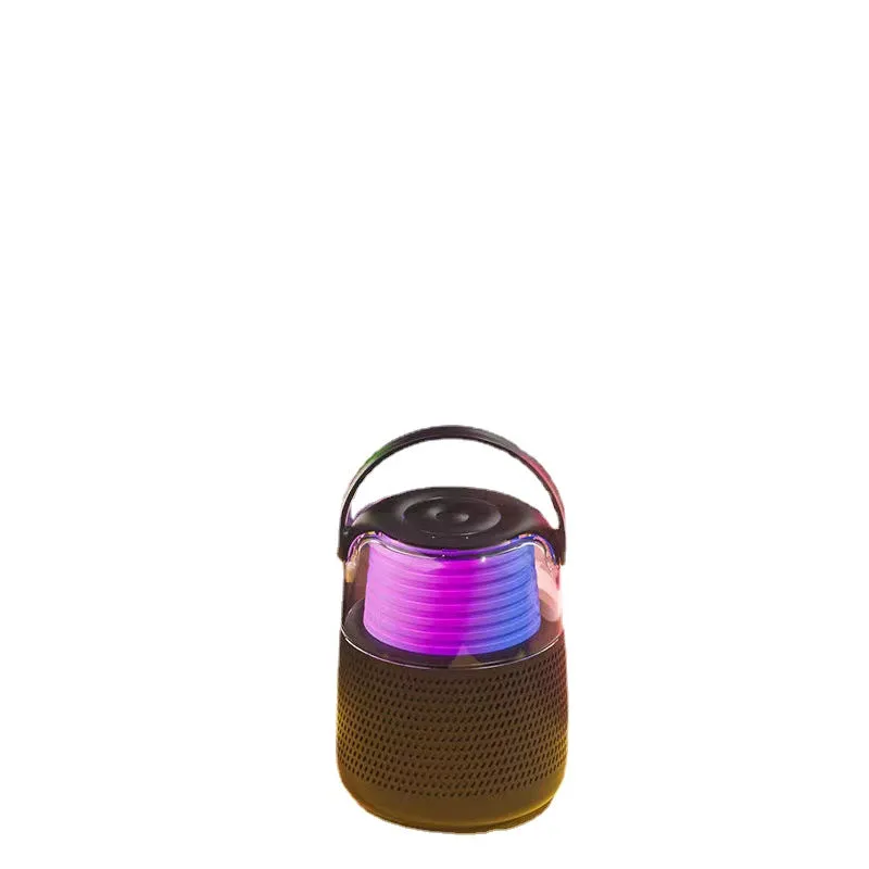 New Outdoor Bluetooth Audio with Microphone Home Karaoke Portable Speaker Mini Portable Subwoofer