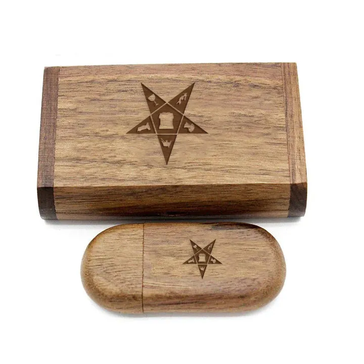 OES USB Flash Drives - Various Wood Colors