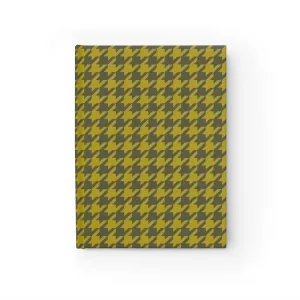 Olive Houndstooth Journal
