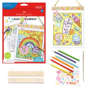 Paint by Numbers Sweets Wall Art