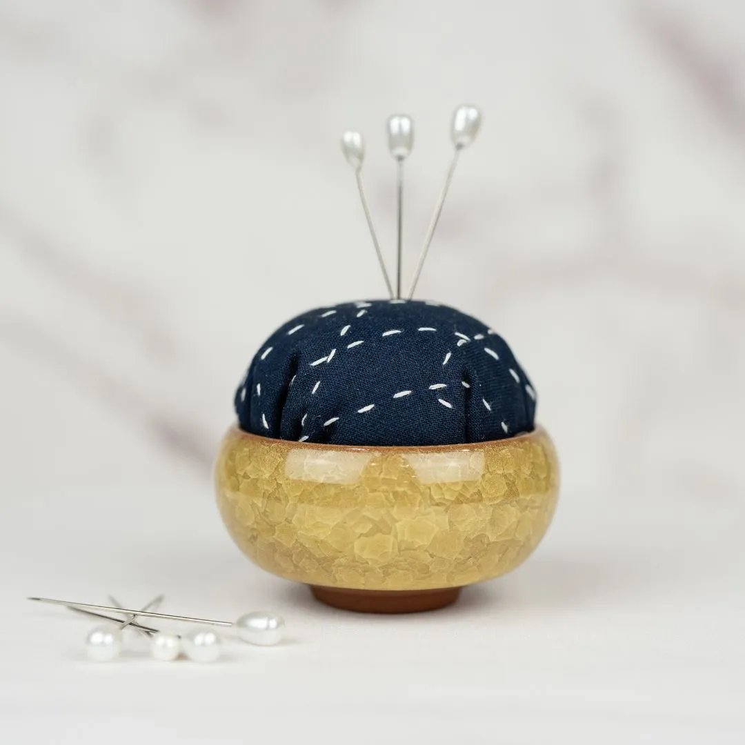 Pin Cushion - Gem - Citrine