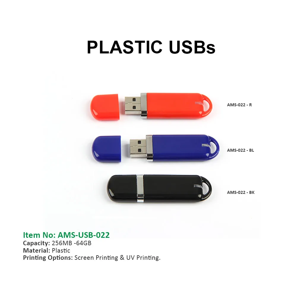 Plastic USB Colourfull