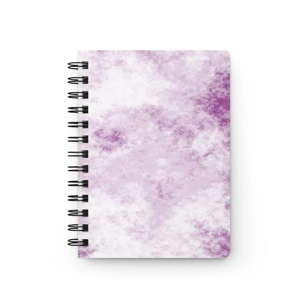 Purple Clouds Spiral Bound Journal