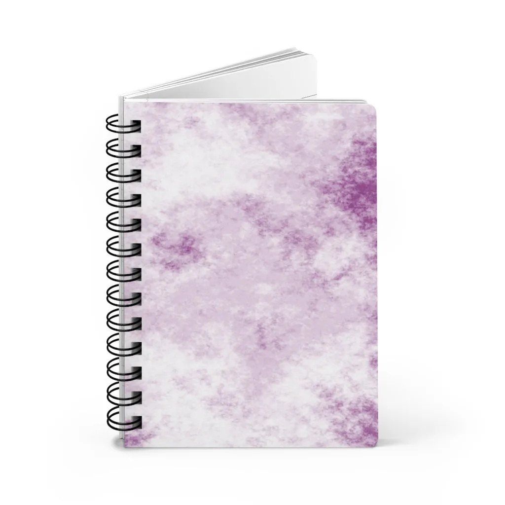 Purple Clouds Spiral Bound Journal