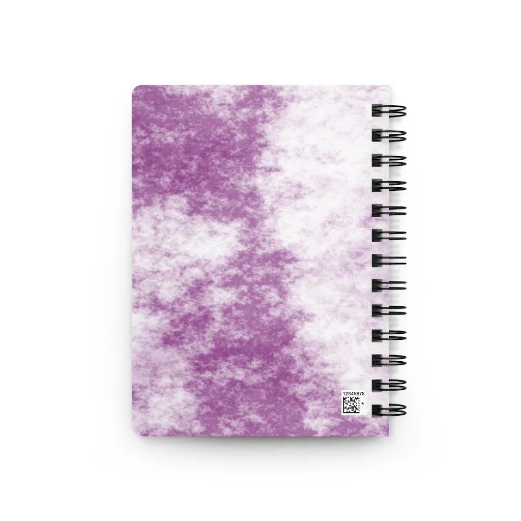 Purple Clouds Spiral Bound Journal