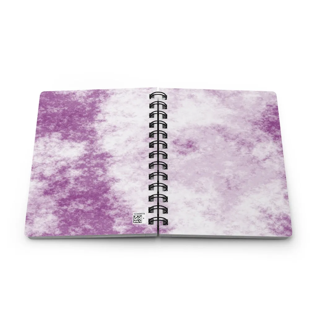 Purple Clouds Spiral Bound Journal