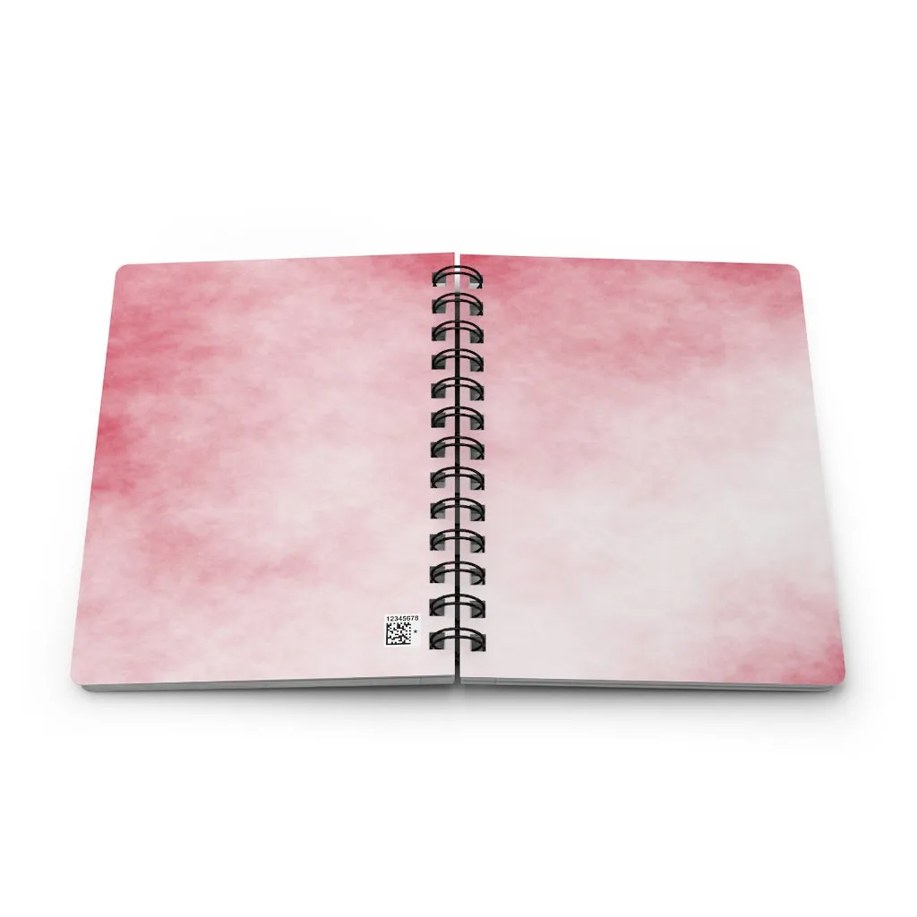 Red Clouds Spiral Bound Journal