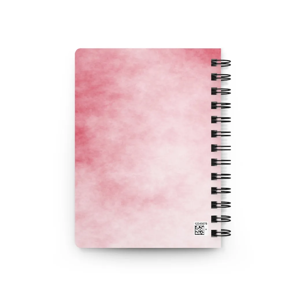 Red Clouds Spiral Bound Journal