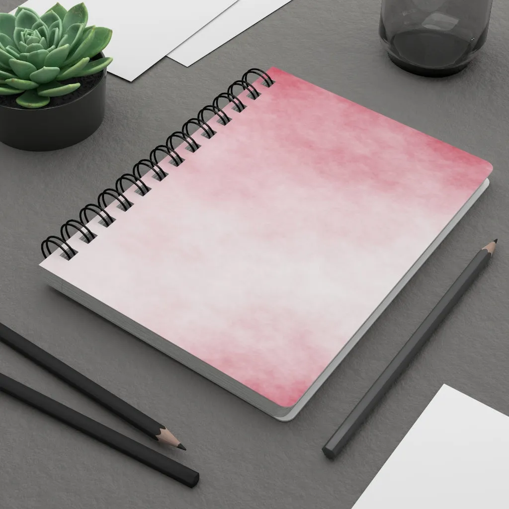 Red Clouds Spiral Bound Journal