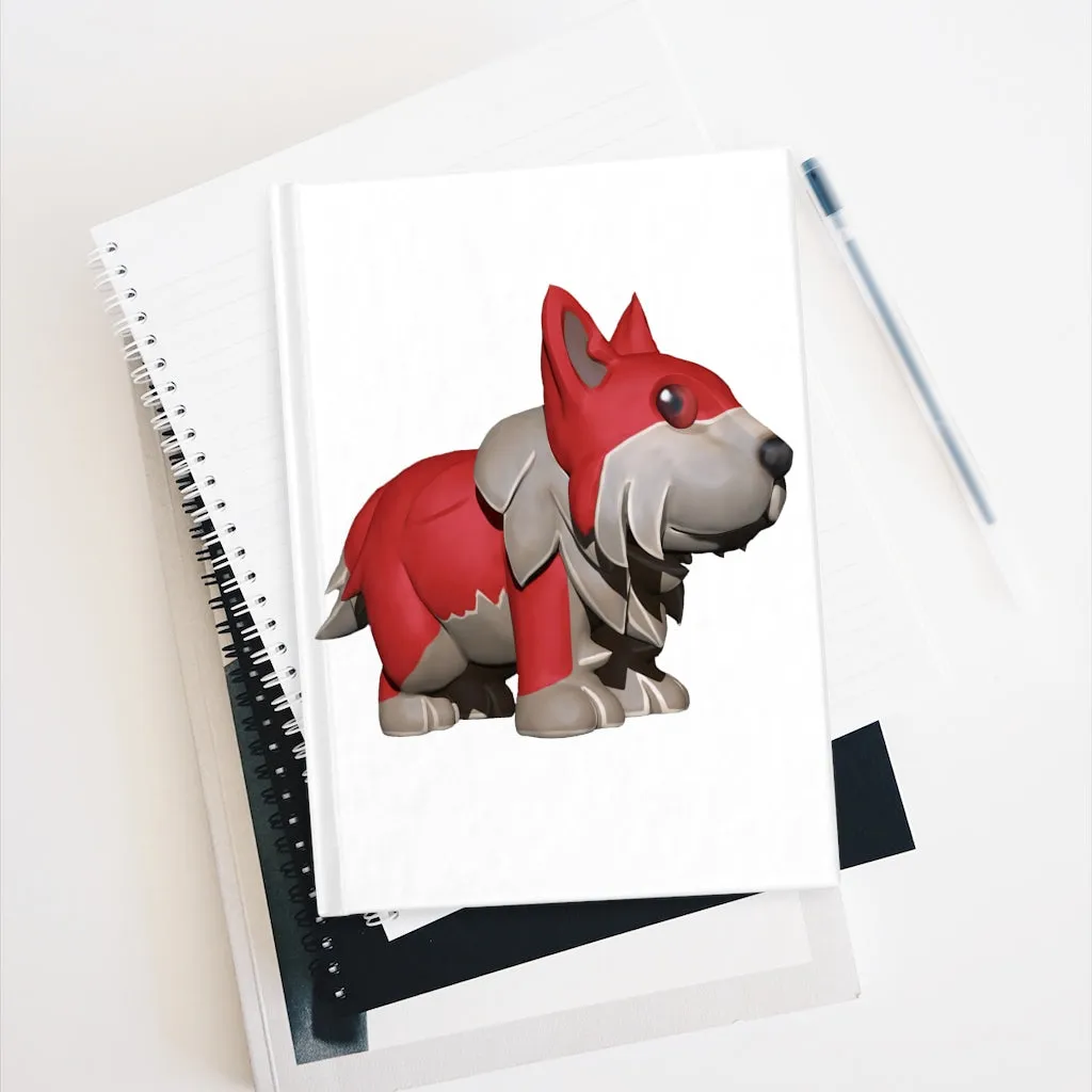 Red Dog Journal - Ruled Line