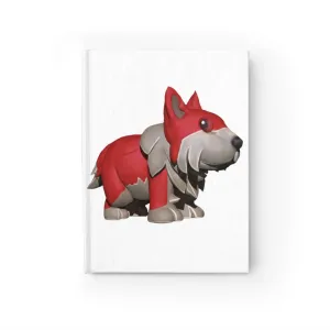 Red Dog Journal - Ruled Line