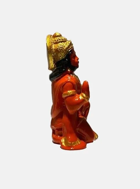 Resin Hanuman Statue Dashboard Idol, Car Dashboard Hanuman Ji God Idol for Home Decor