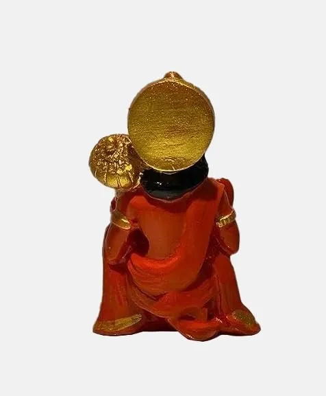 Resin Hanuman Statue Dashboard Idol, Car Dashboard Hanuman Ji God Idol for Home Decor