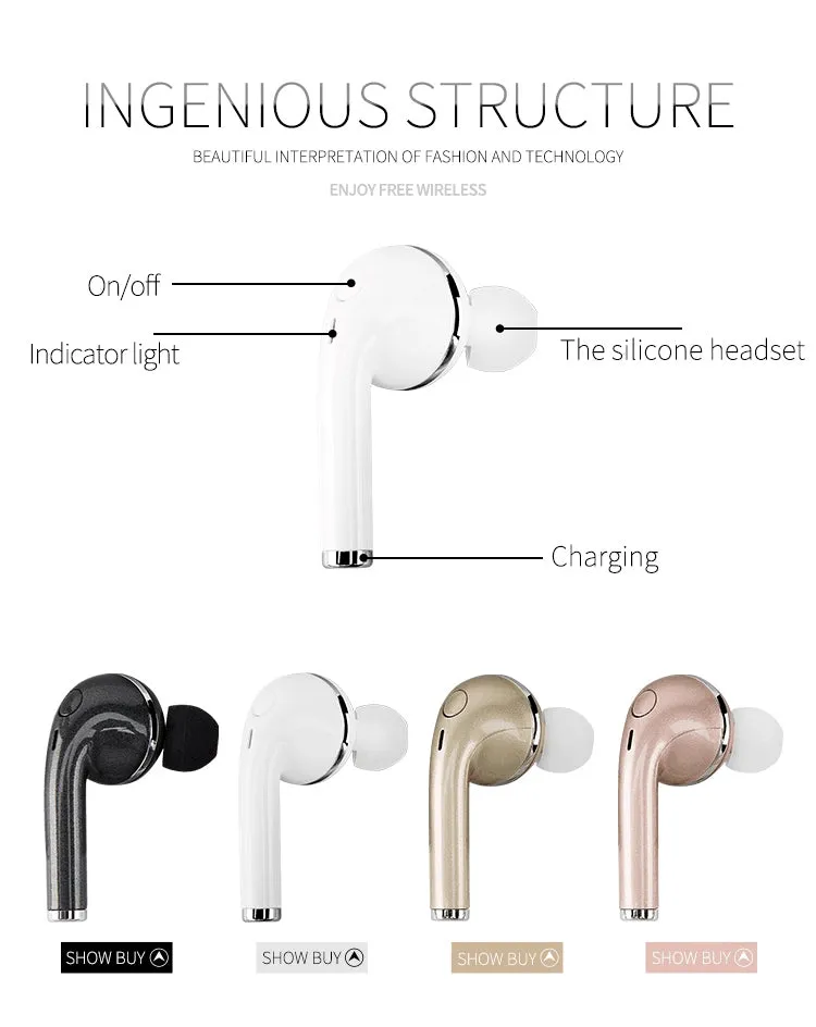 ROCKBEN | Mini Bluetooth Wireless Headphone |