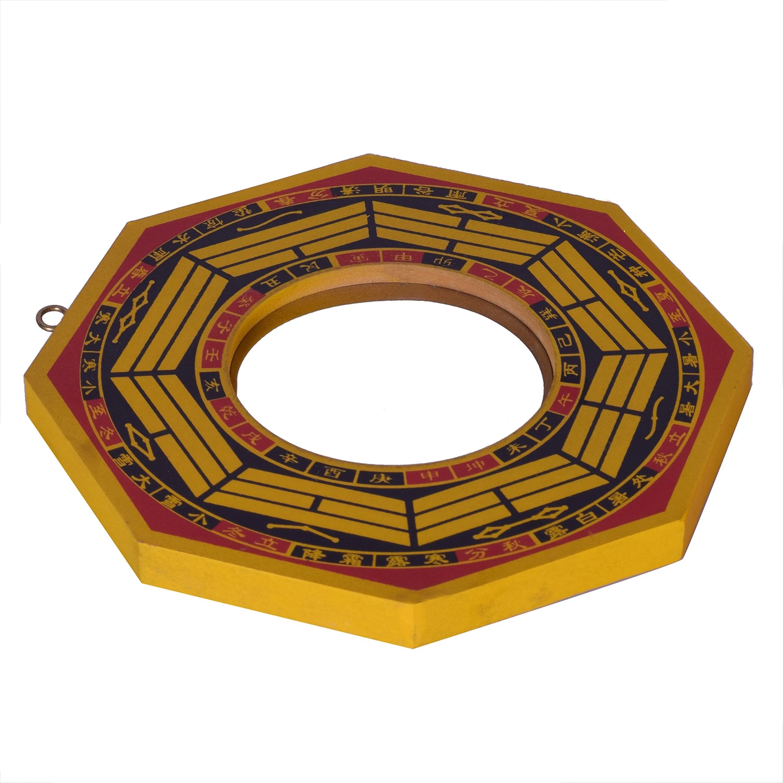 Ryme Fengshui Bagua Mirror (Multicolour, 6 Inches)