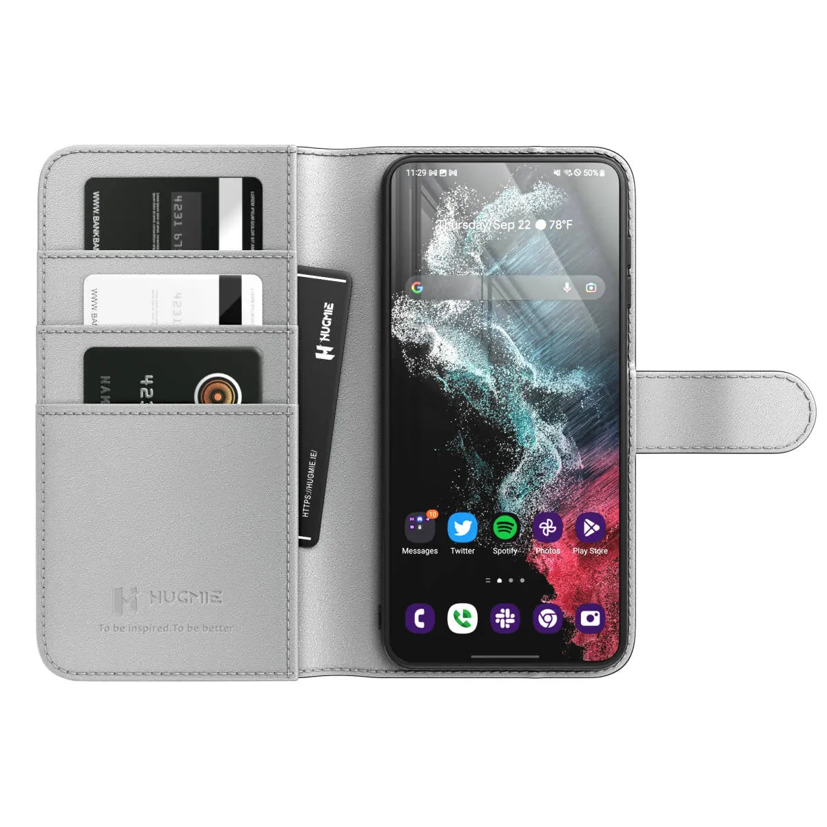 Samsung Galaxy S22 Plus Leather Case Classic Series Folio