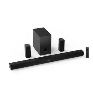 SB51a 5.1 Home Theater Surround Sound System | Soundbar   Speakers   Subwoofer | Black