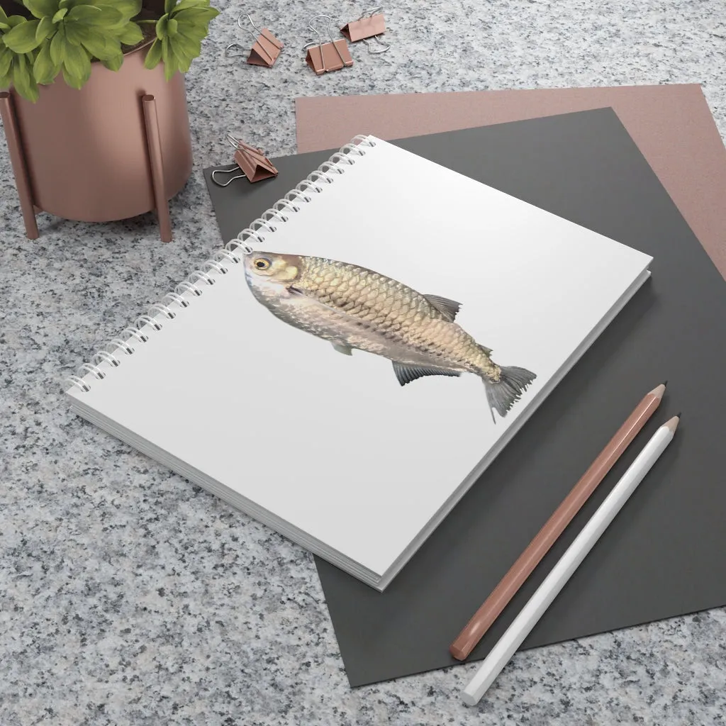 Silver Fish Spiral Notebook