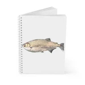 Silver Fish Spiral Notebook