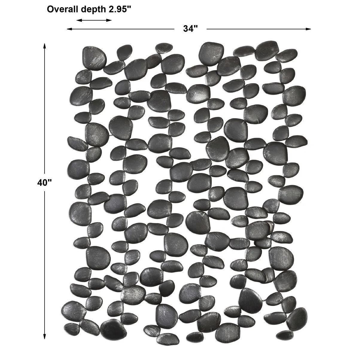 Skipping Stones- Metal Wall Art
