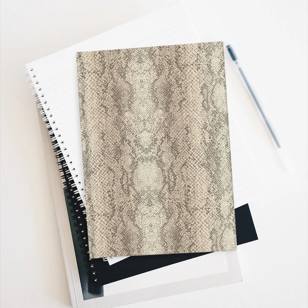 Snake Print Journal