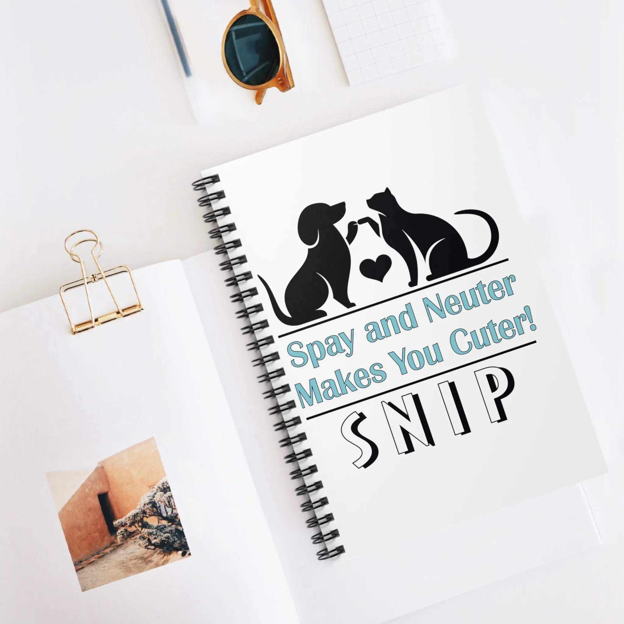 SNIP BUS - Spiral Notebook - Ruled Line