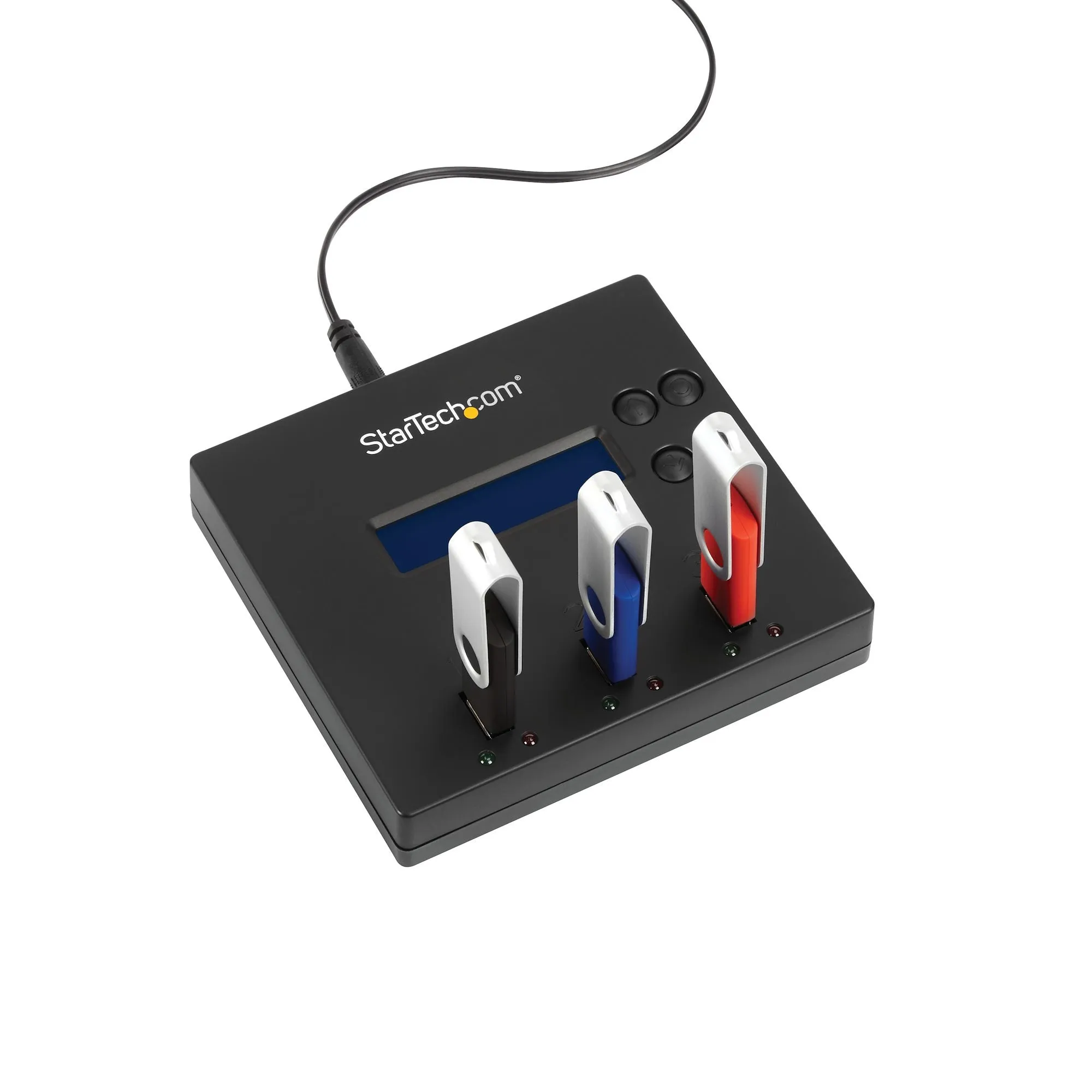Startech.Com 1:2 Standalone Usb Duplicator And Eraser - Memory Stick Cloner - Usb 2.0 Flash Drive Copier / Thumb Eraser