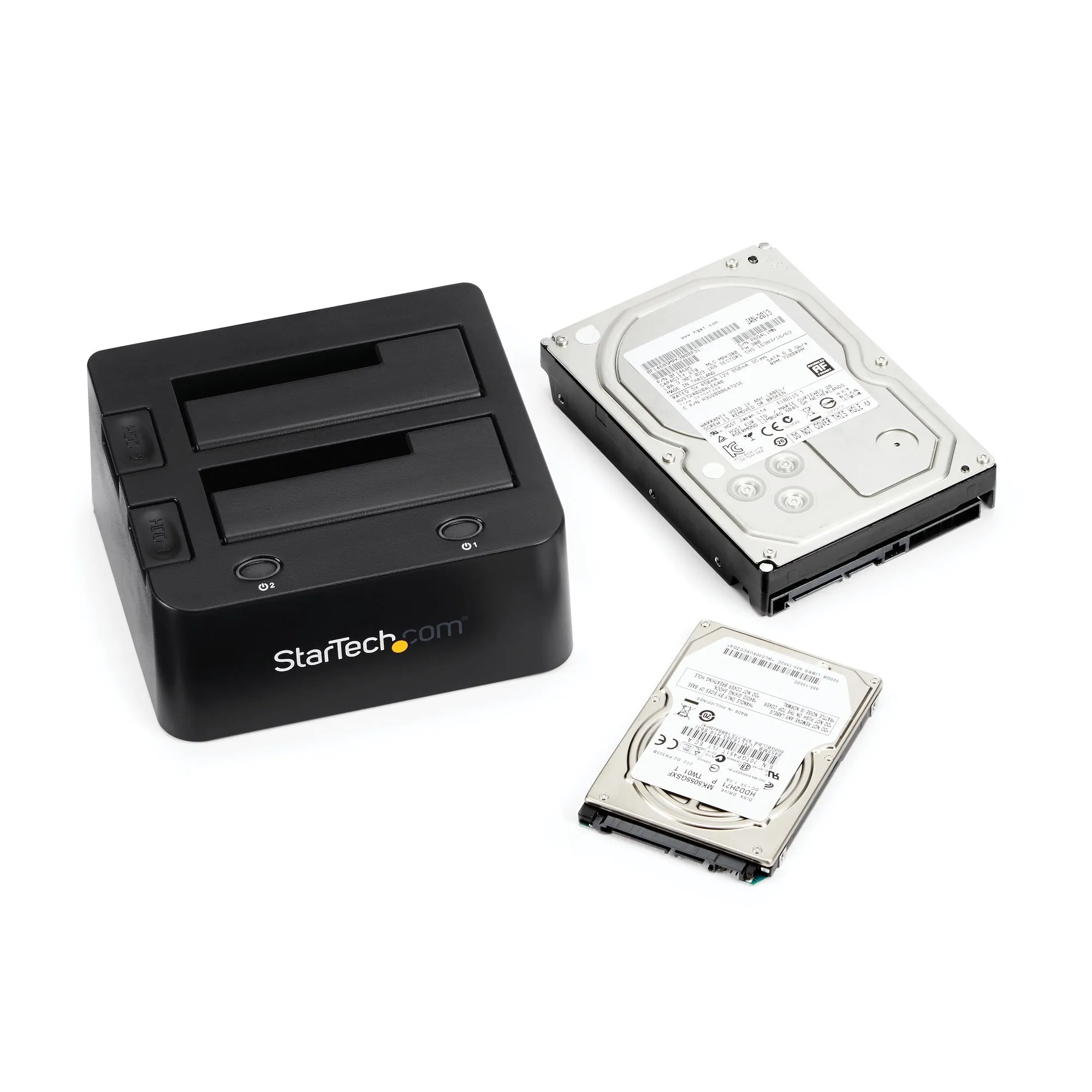 Startech.Com Dual-Bay Usb 3.0 To Sata And Ide Hard Drive Docking Station, Usb Hard Drive Dock, External 2.53.5 Sata Iii
