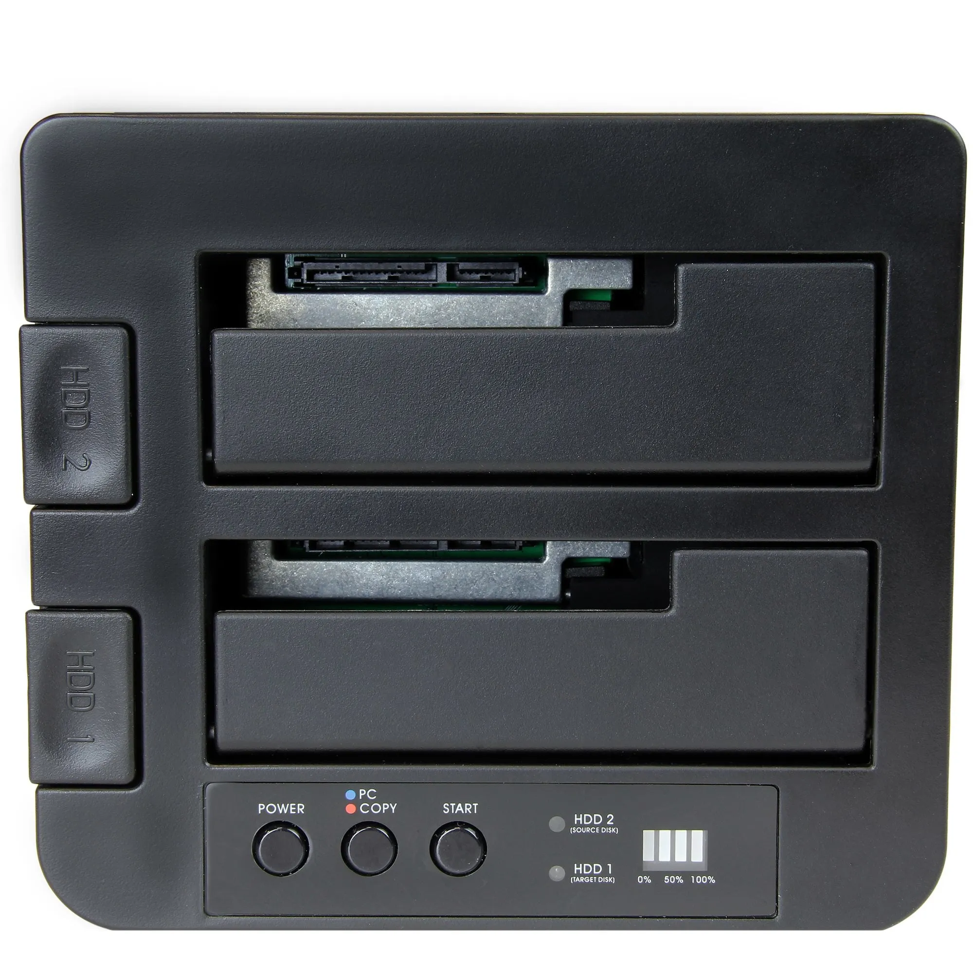 Startech.Com Standalone Hard Drive Duplicator, Dual Bay Hddssd Clonercopier, Usb 3.1 (10 Gbps) To Sata Iii (6Gbps) Hddss