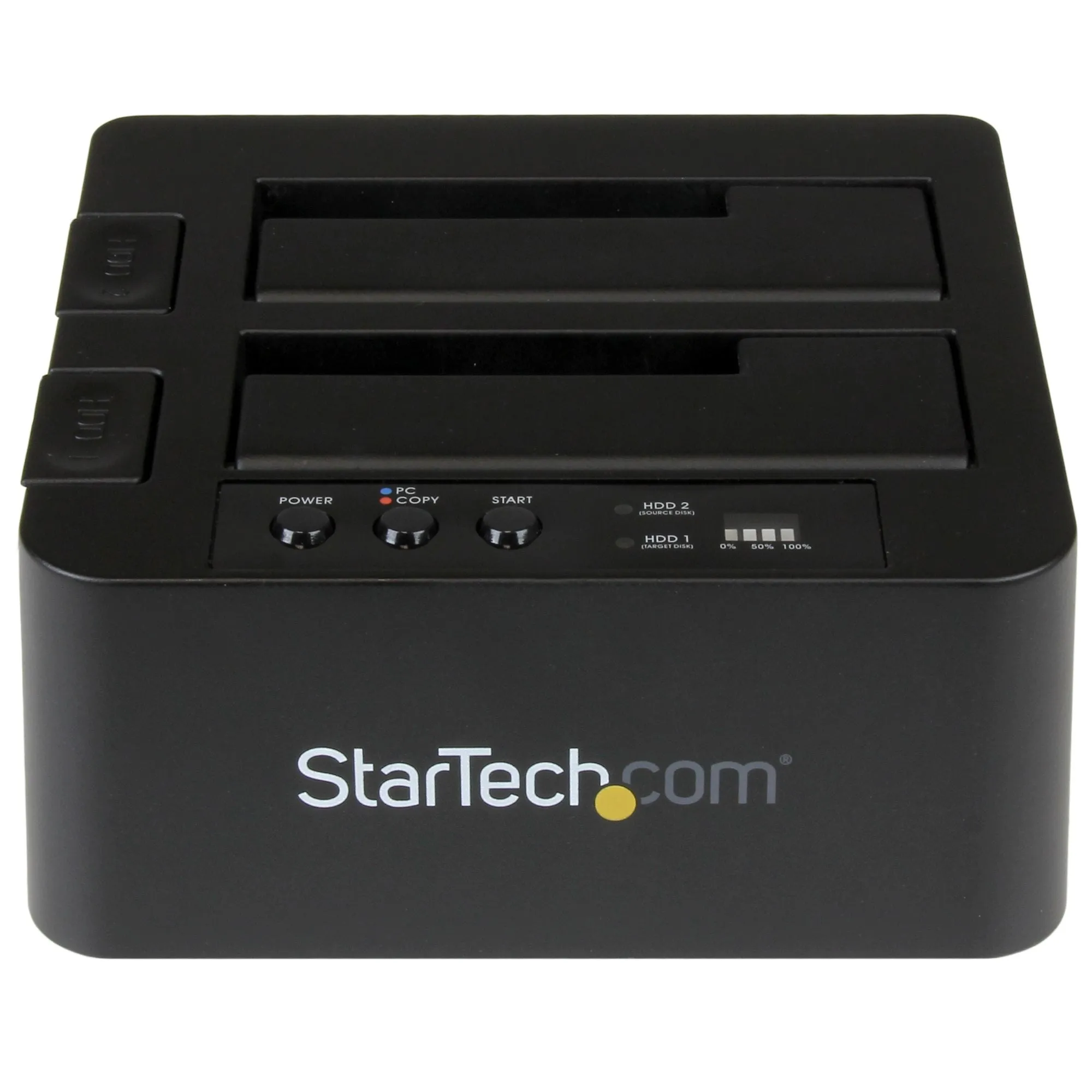 Startech.Com Standalone Hard Drive Duplicator, Dual Bay Hddssd Clonercopier, Usb 3.1 (10 Gbps) To Sata Iii (6Gbps) Hddss