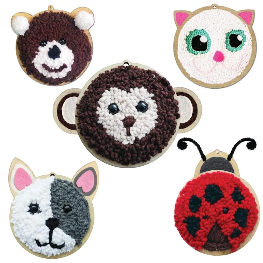 Streamline DIY Punch Needle Embroidery Kit, Assorted