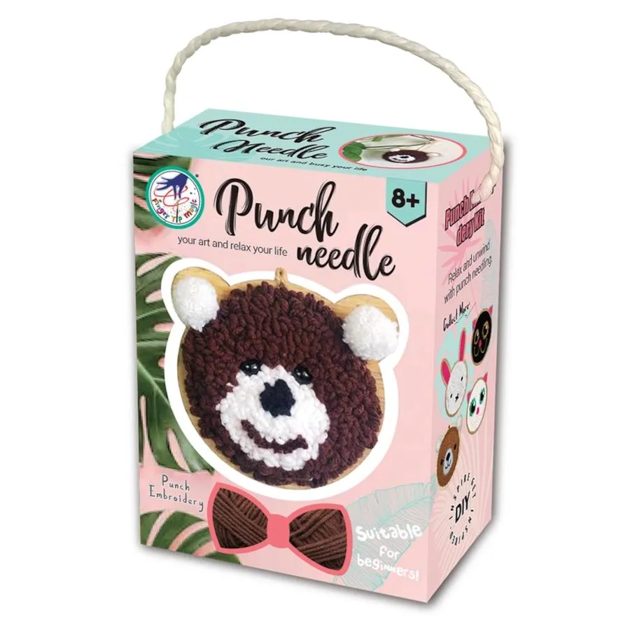 Streamline DIY Punch Needle Embroidery Kit, Assorted
