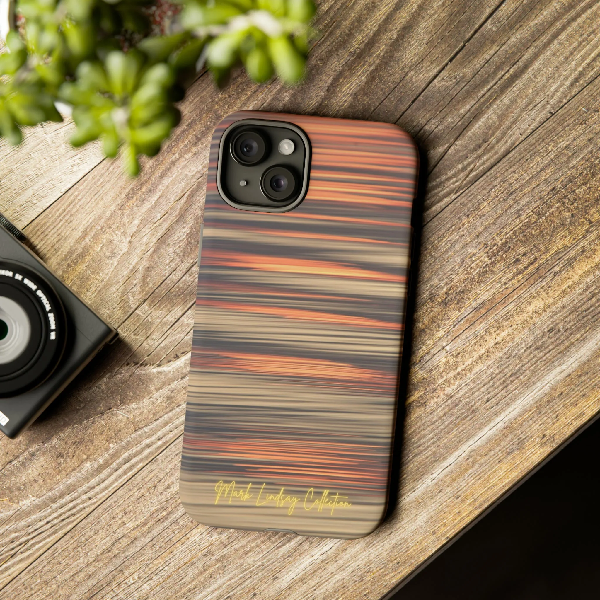 Sunset Ripples Premium Impact-Resistant Tough Cases (iPhone & Samsung)