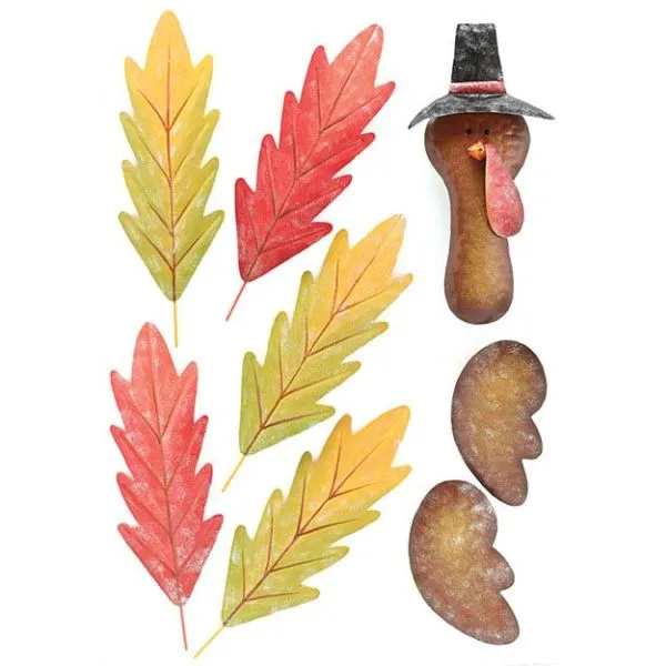 Thanksgiving Pumpkin Turkey Making Kits - Pack of 3 Kits