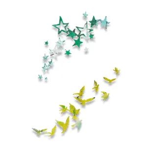 Thinlits Die Set 2Pk Birds And Stars By Pete Hughes