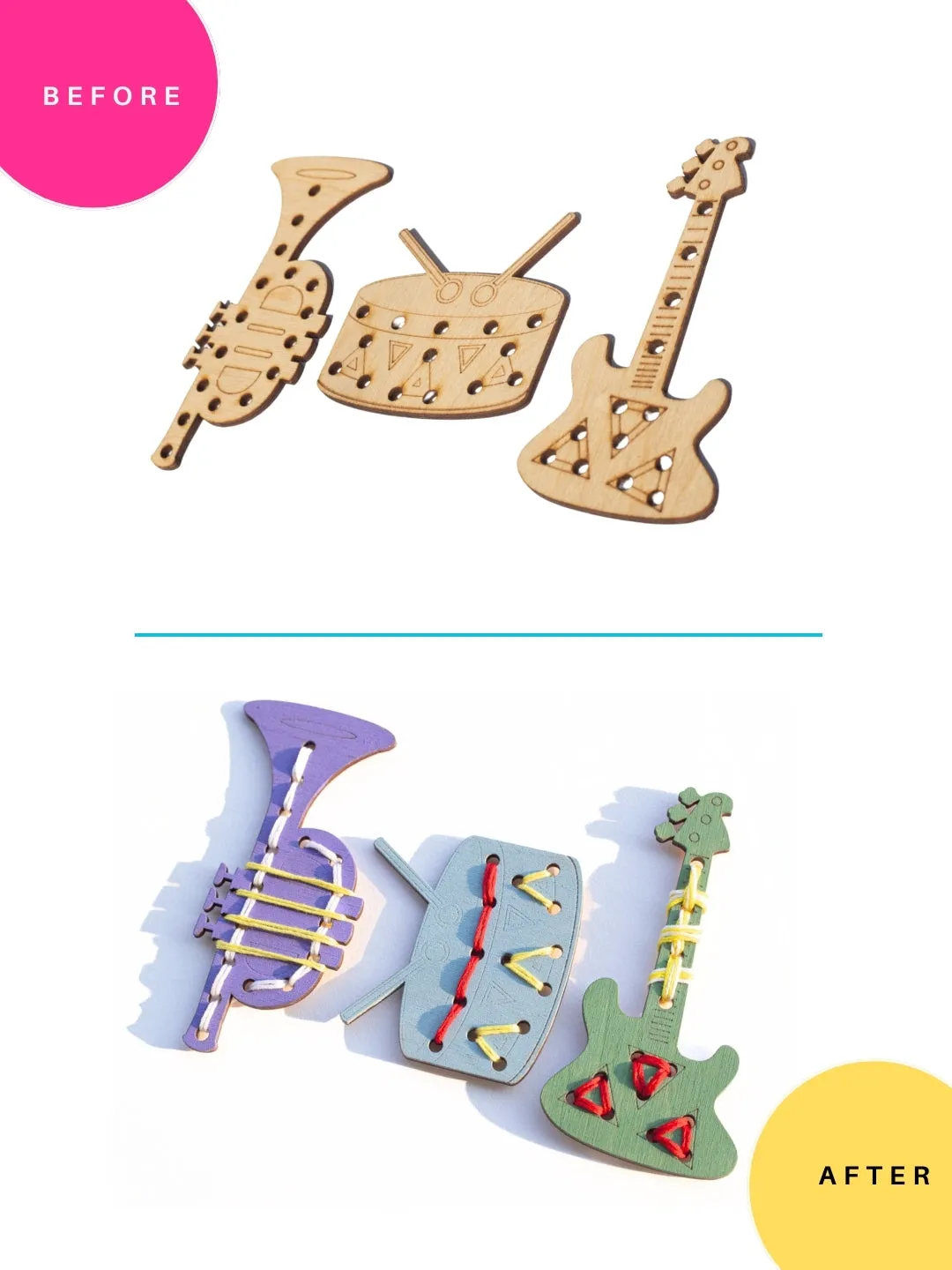 Thread Tangle Magnet Kit - Melody Tunes Set