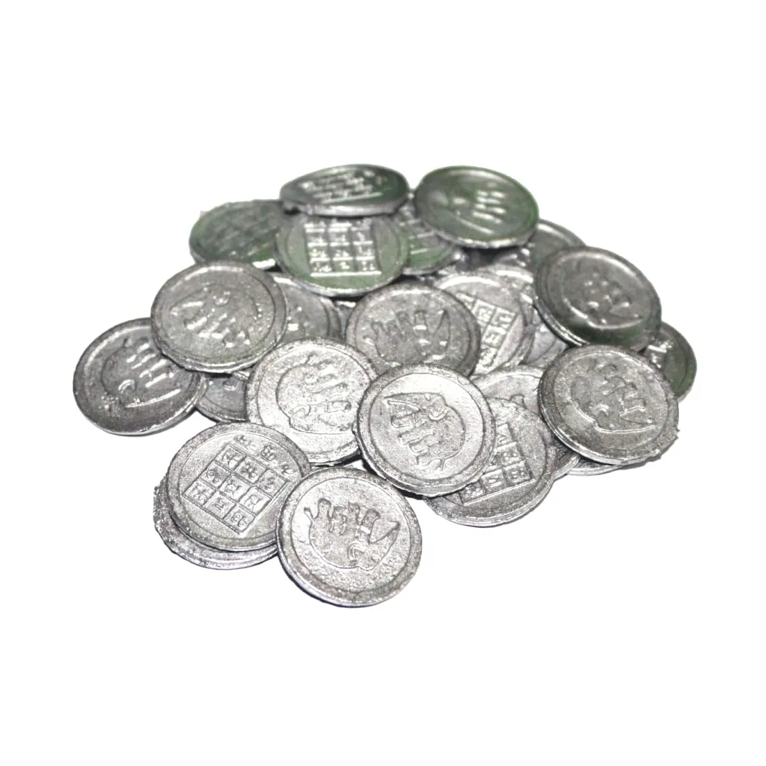 TORPPEZA Rahu Coins Ranga Remedy/Lead Figurines for Rahu/Ketu/Kalsarp Dosh Shanti - for Floating in Water- Jal Mein Pravahit Karne Ke Liye (2.5cm | Pack 11)
